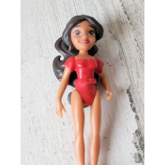 Princess Elena mini doll jointed Hasbro toy figure - Picture 3 of 5